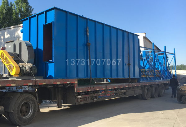 山東梁山掛車廠定購的噴砂房布袋除塵器已發貨 山東梁山掛車廠定購的噴砂房布袋除塵器已發貨